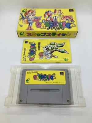 Slapstick Super Famicom Super Nintendo SFC Boxed Japan | eBay