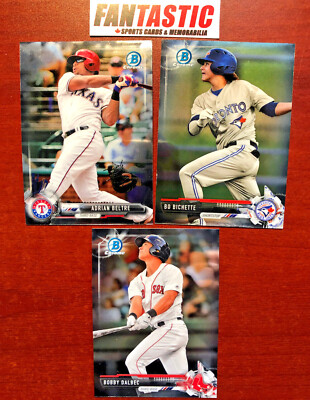 2017 Bowman Chrome YOU PICK Draft (BDC), Prospects (BCP) & Vet, RC, FY etc