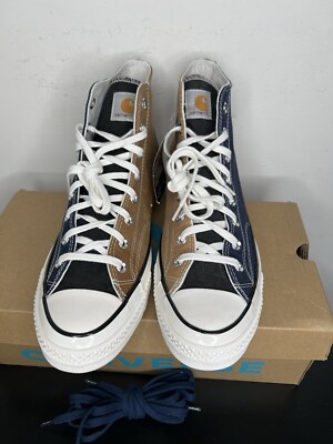 DS Converse x Carhartt WIP Men s Sz 11 Women s 13 Chuck 70 Hi Renew Detroit Rare