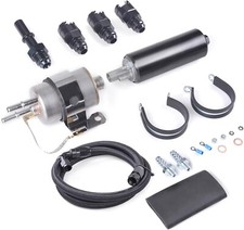 For Walbro Ti 255lph Ls Swap High Pressure Racing Inline Fuel Pump Kit 400-939