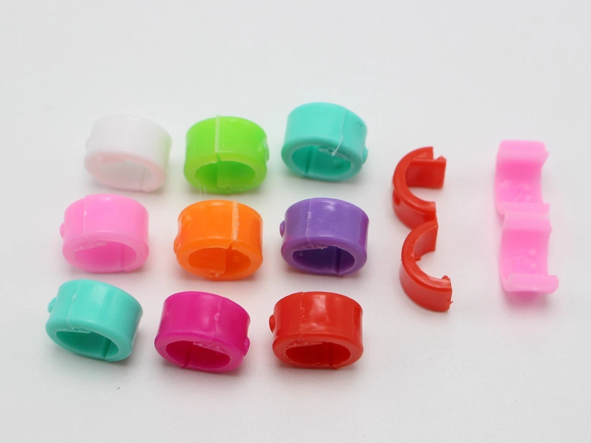 Round plastic clips deals