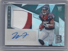 WILL FULLER 2016 SPECTRA RPA PRIZM TEXANS ROOKIE JUMBO PATCH AUTO RC #D /99