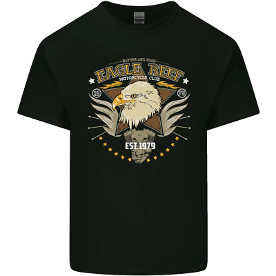 Eagle Reef Motorrad Motorrad Biker Kinder T-Shirt Kinder