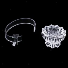 Clear Acrylic Detachable Bracelet Jewelry Watch Display Holders Stands Racks