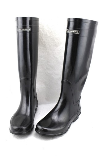 lands end rubber boots
