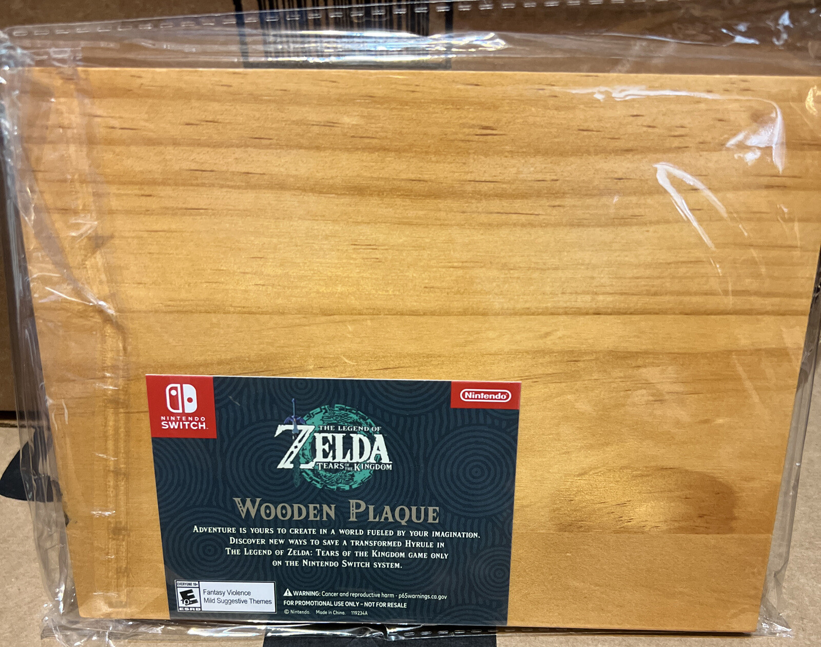 Legend Of Zelda Tears Of The Kingdom Wooden Plaque Ubuy Sri Lanka