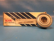 LOT OF 2 Japan KSK 6201 ZZ C2 Single Row Radial Bearing, Double Shield NTN,NSK 