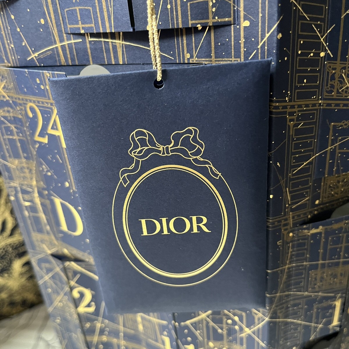 DIOR LUXURY Advent Calendar 2022 Empty Box only USED No DIOR LUXURY Advent Calendar 2022 Empty Box only USED No
