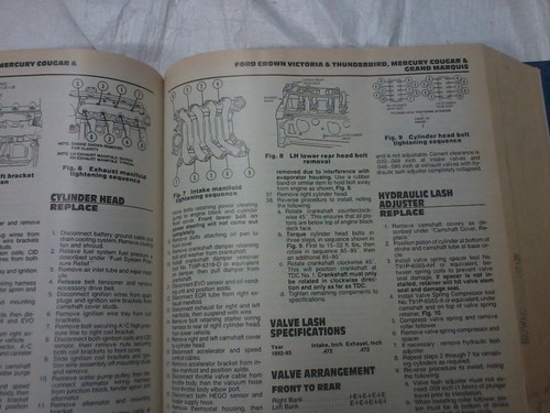 MOTOR 1990-1993 CHRYSLER AND FORD AUTO REPAIR MANUAL - Picture 8 of 12
