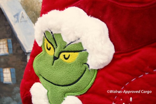 POTTERY BARN KIDS GRINCH QUILTED CHRISTMAS STOCKING -NWT- HELP ME! I’M FEELING! - Picture 6 of 9