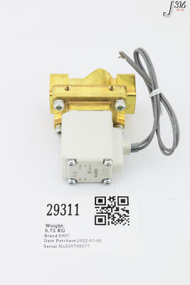 。 29311 SMC 2-WAY MEDIA VALVE (NEW) VXZ240FZ1B | eBay