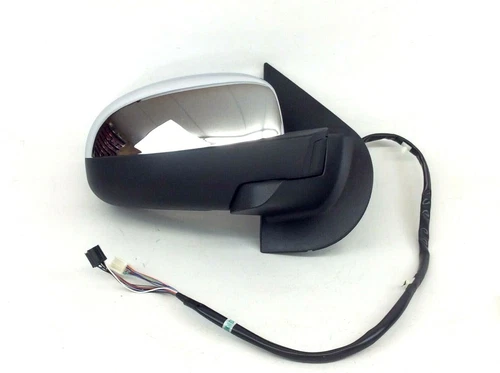 Chevrolet GMC Cadillac SUV Passenger Side View Power Folding Chrome Mirror DL3