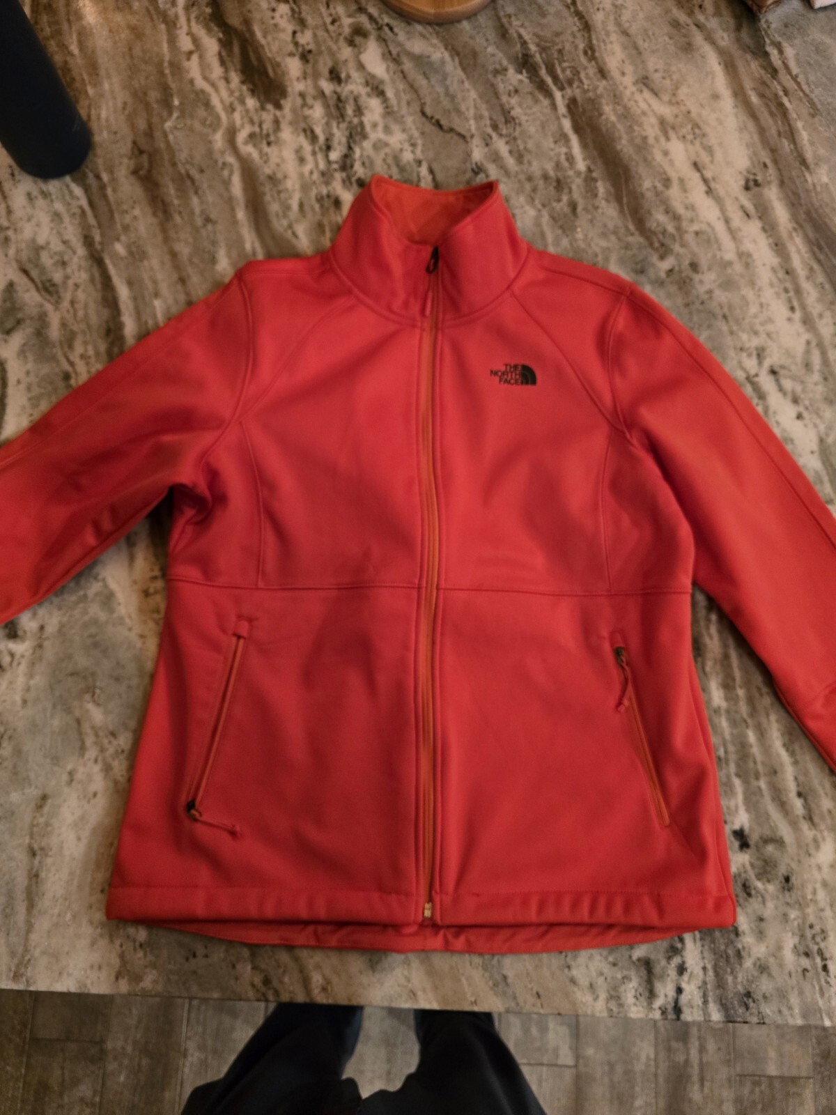 Women's North Face Softshell Jacket Size L - Lightweight Water-Resistant Outdoor Wear