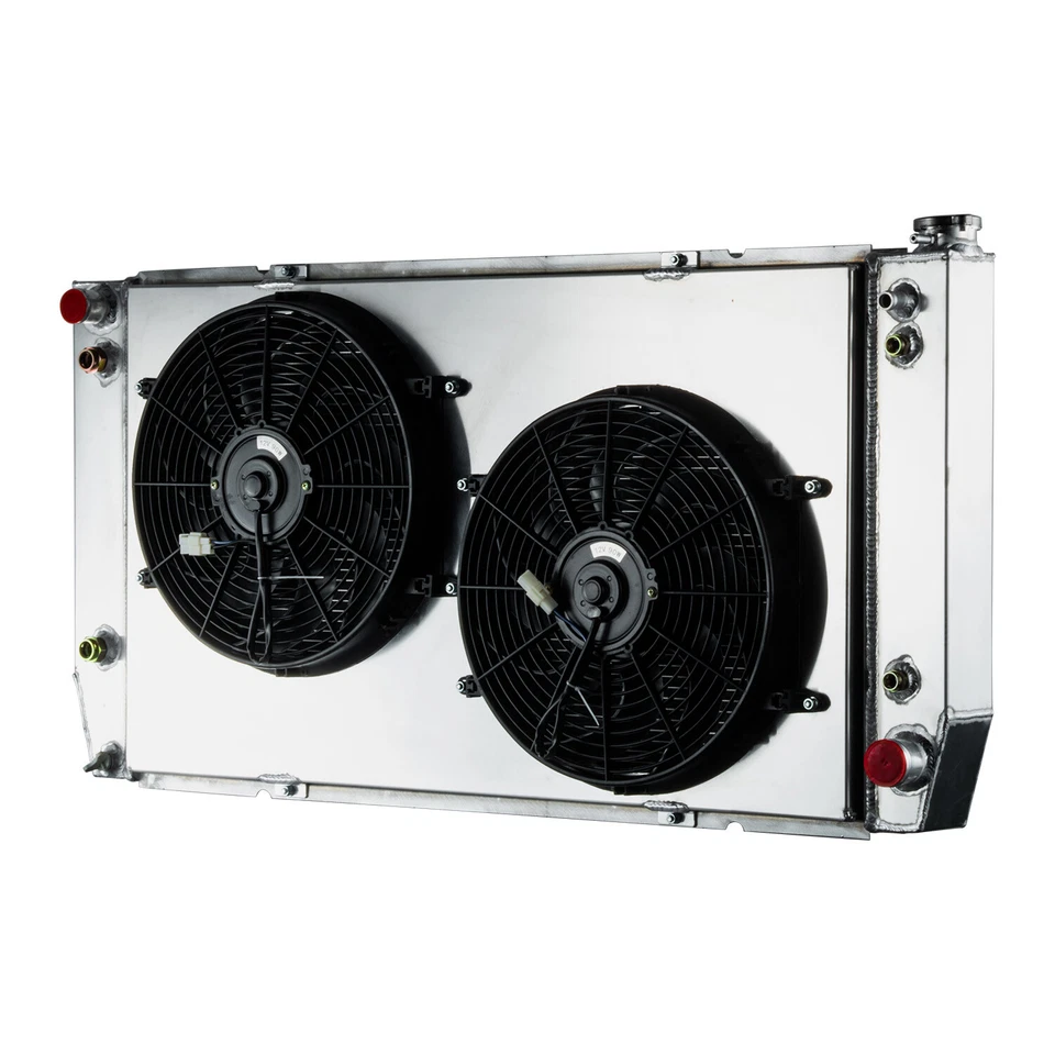 3 Row Radiator Shroud Fan For Chevy GMC C/K 2500 3500 Pickup 454 7.4L 1988-2000 - Image 2 of 4