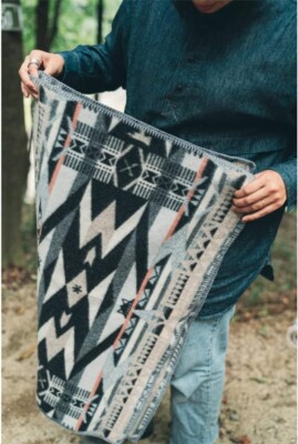 snow peak SP×PENDLETON Muchacho Blanket One CH Large Format 2022