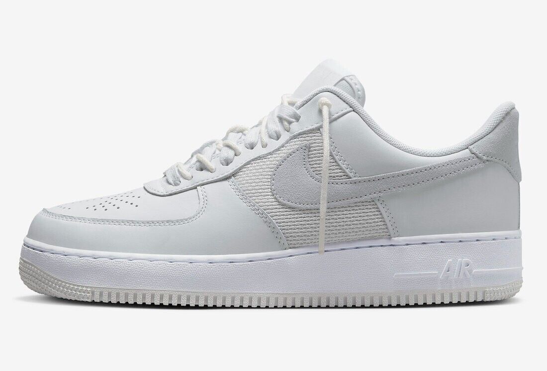 Size+7.5+-+Nike+Air+Force+1+x+Slam+Jam+White for sale online | eBay