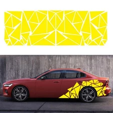 Triangle Car Body Side Decal Vinyl Geometric Graphics Stickers 78 x23 in