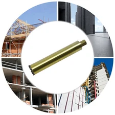 Gold Wet Core Drill Bit, 15.75in Depth, Durable 45# Steel for Concrete