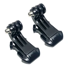 2 Pack Vertical Surface J-Hook Buckle Mount for GoPro HD Hero 7,6,5,4,3,2,1