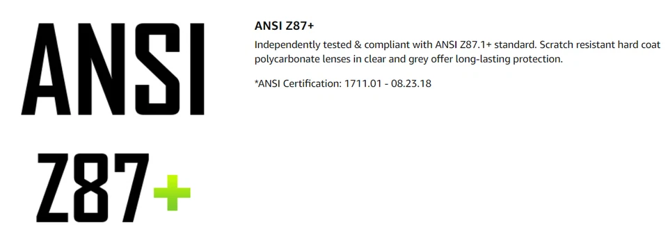 Gafas de seguridad MAGID Y50 con lente bifocal +1,5, resistentes a arañazos y niebla OSHA Foto 4 de 4