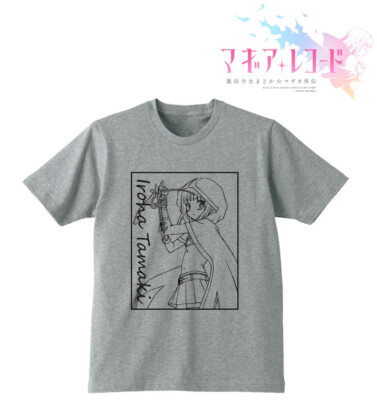 Arma Bianca Puella Magi Madoka Magica Iroha Tamaki Anime T-Shirt Herren Größe L