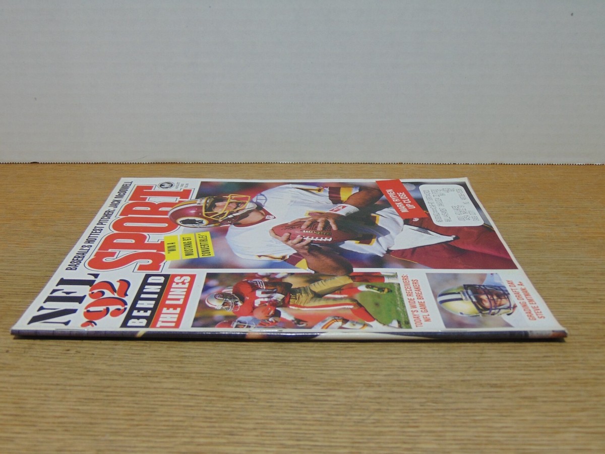 Sport Magazine Volume 83 Number 8 August 1992 Mark Rypien | eBay