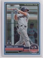 2023 Panini Stars & Stripes USA Baseball #42 Maxwell Clark