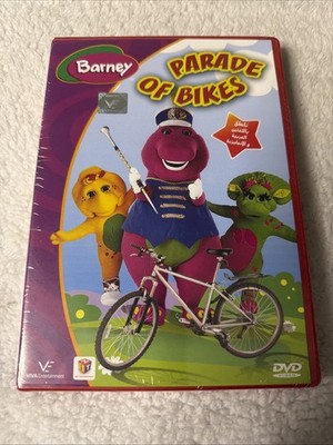 Barney Parade Of Bikes DVD Region 2 Rare Out Of Print New Sealed Arabic