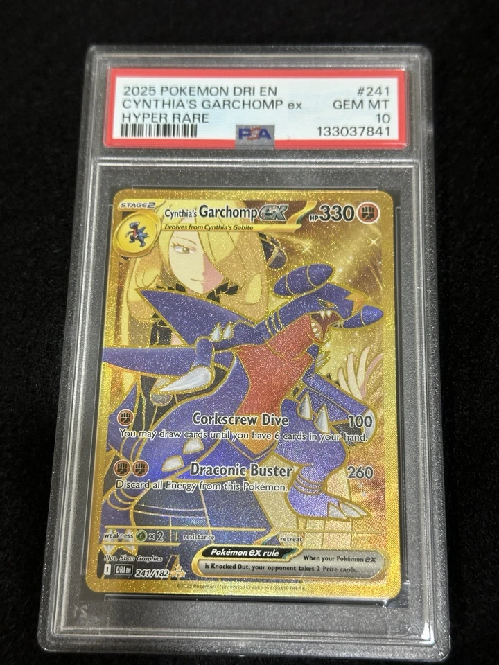 Cynthia's Garchomp ex 241/182 Sv10: Destined Rivals Holo PSA 10 - Image 2 of 2