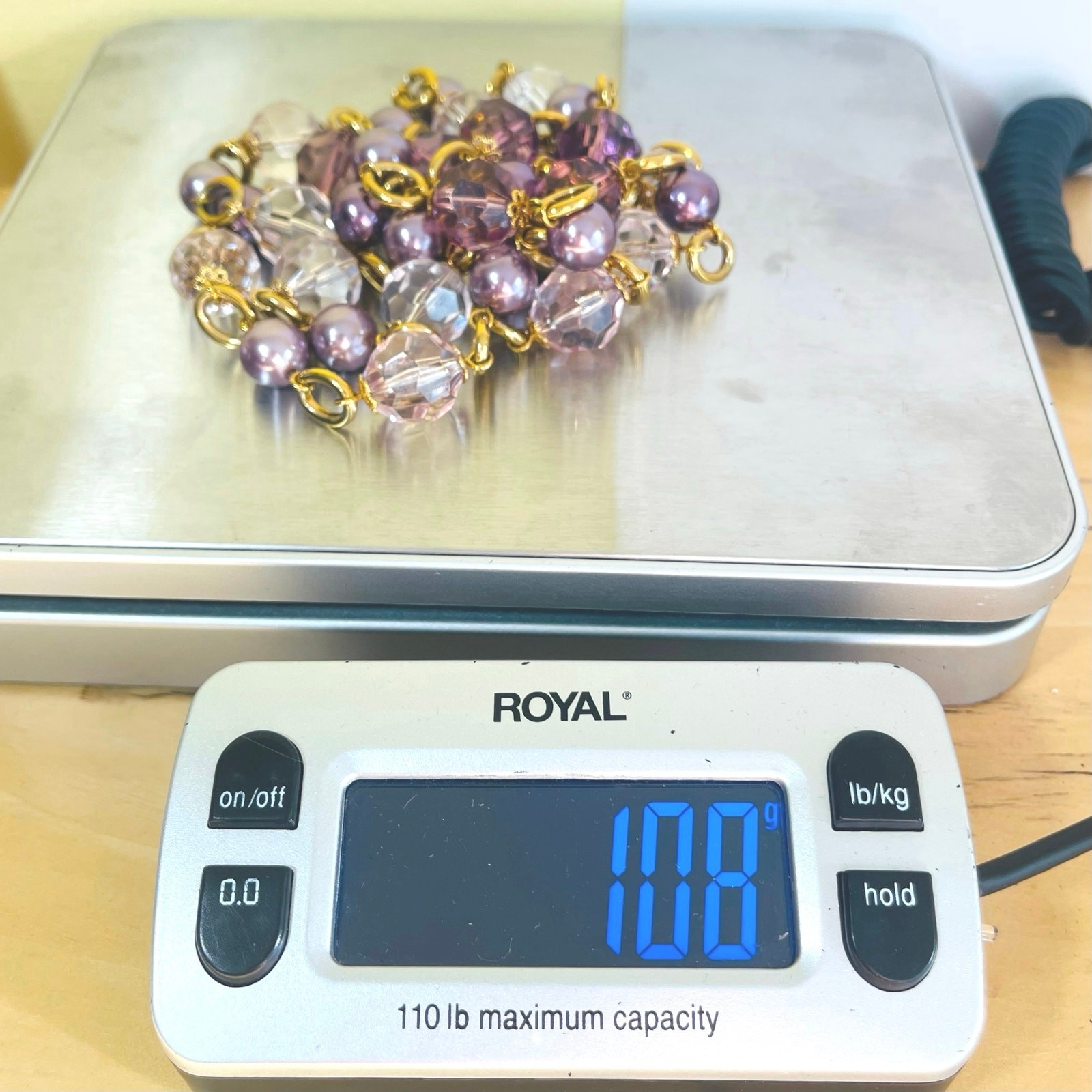 Necklace Bead Faux Pearl Vtg KJL Kenneth Jay Lane… - image 14