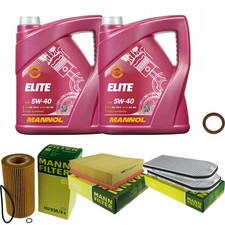MANN Inspektionspaket 10 L MANNOL Elite 5W-40 f�r BMW 7er E38 740i iL 735i