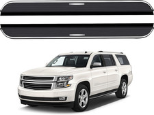 2pcs Running Boards Side Steps Nerf Bars Fits For Chevrolet Suburban 2015-2020