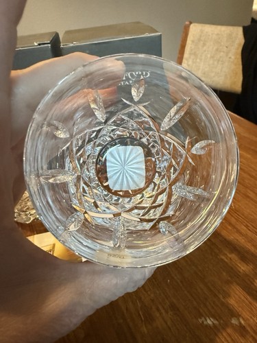 Waterford Crystal Araglin Old Fashioned 9 Oz Tumbler Rocks Glass Ireland Box - Picture 5 of 7