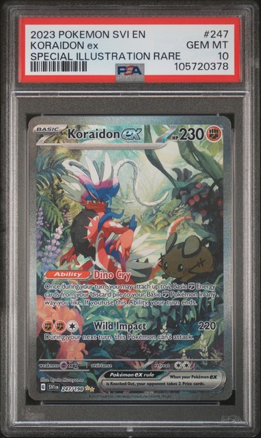 Koraidon ex #247 (Scarlet & Violet)