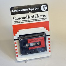 Vintage 1992 Cassette Head Cleaner Sealed NOS Daal SE9CHC Tape Deck Walkman