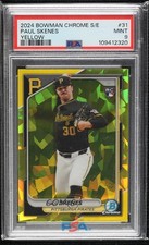 2024 Bowman Chrome Sapphire Edition Yellow 23/75 Paul Skenes #31 PSA 9 MINT 12wc
