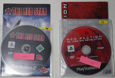 2 Playstation 2 Spiele The Red Star, Red Faction Es lebe die Revolution DVD-1066