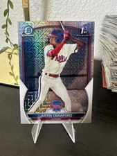 2023 Bowman Chrome Mega Box Mojo Justin Crawford 1st Prospects #BCP-3 Phillies
