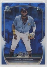 2023 Bowman Sapphire Edition Chrome Prospects Junior Caminero #BCP-61 10q3