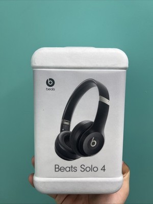 Beats ワイヤレス A3140 マットブラック Solo 4 美品 Beats Solo 4 A3140 MUW23LL/A True Wireless On-Ear Headphones Matte