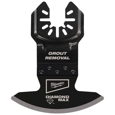 Milwaukee Open-Lok Diamond Max Diamond Grit Grout Removal Multi-Tool Blade 5Pk