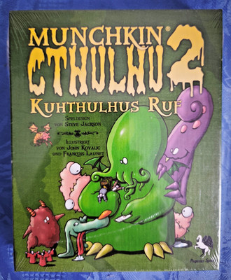 Munchkin Cthulhu 2: KUHTHULHUS RUF | Erweiterung | DEUTSCH | NEU & OVP | Pegasus