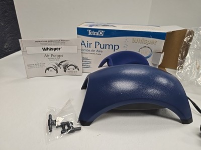 Tetra Whisper Air Pump Up to 100 Gallons, For Aquariums, Quiet, Powerful Airflow