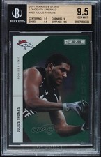 2011 Rookies & Stars Longevity Rookie Emerald 5/25 Julius Thomas BGS 9.5 0nr3