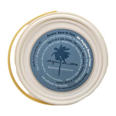 Tweak'd by Nature Rescue Cream Agua de Coco  15.75 oz NEW SEALED TUB HTF Scent