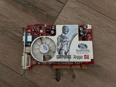Sapphire Ati X1550 256MB AGP