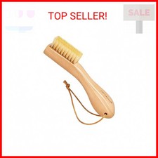 BFWood Laundry Stain Brush, Natural Soft Boar Bristles, Removes Tough Stains fro