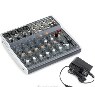Behringer XENYX 1202FX 12 CH Mixer with Effects - Black/Gray for