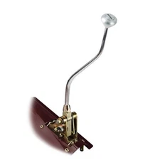 Lokar FM700ANM Floor Mount Trans Shifter, 700-R4, 23 In, Mushroom