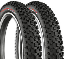 26X4.0 Bike Tire for Electric Bikes, Puncture Resistant All-Terrain Fat Tire Set